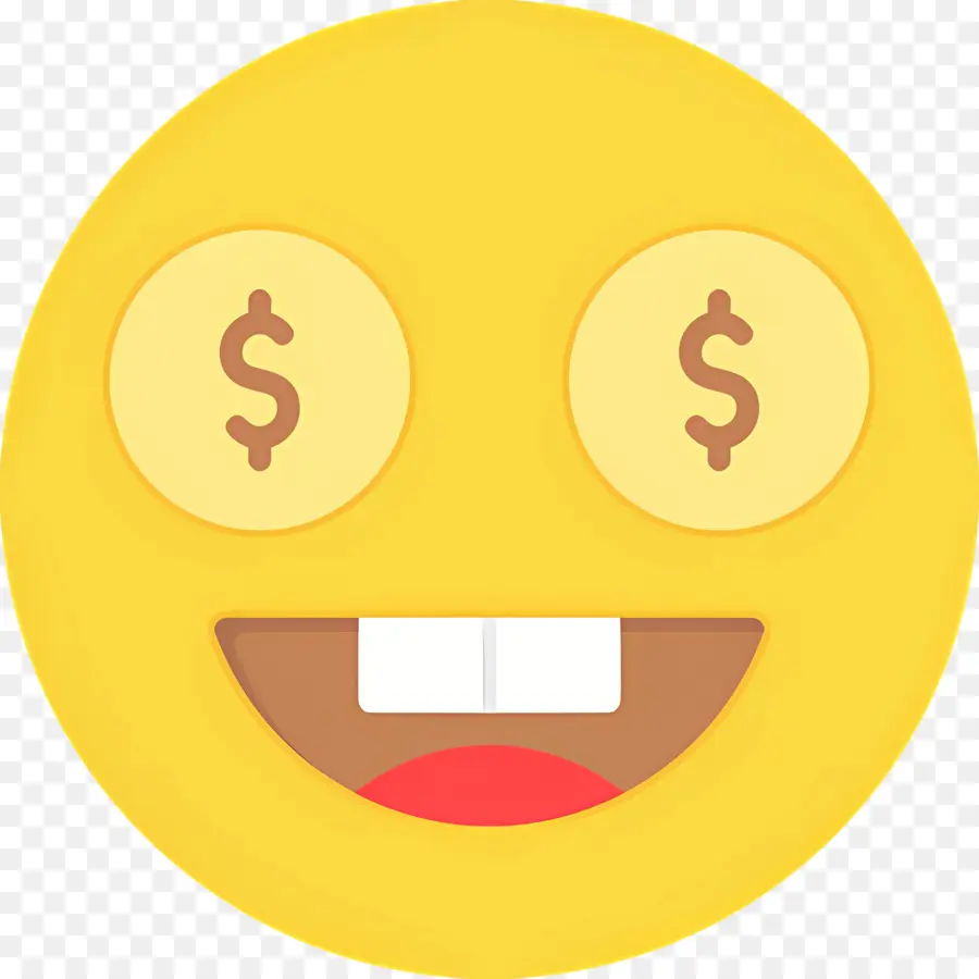 Para，Para Gözleri Emojisi PNG