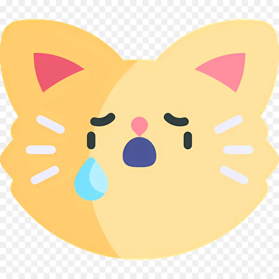 Kedi Emojisi，Ağlayan Kedi PNG