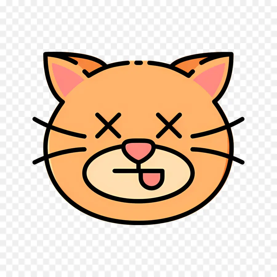 Kedi Emojisi，Havalı Kedi PNG