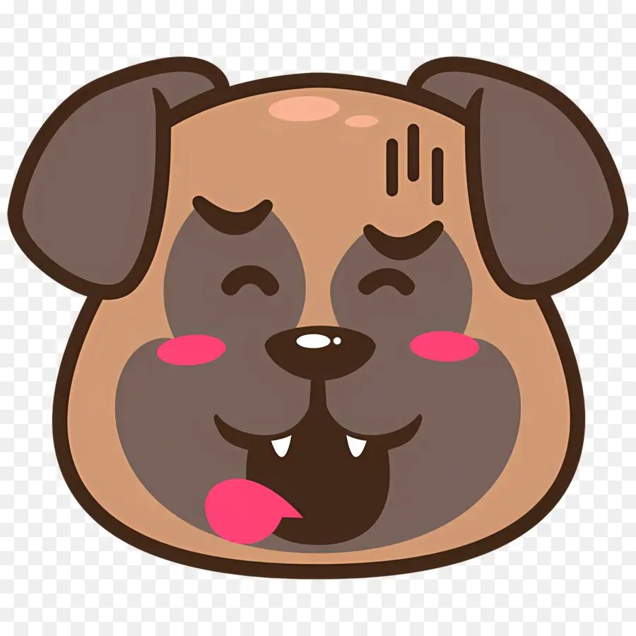 Köpek Emojisi，Köpek Yüzü PNG