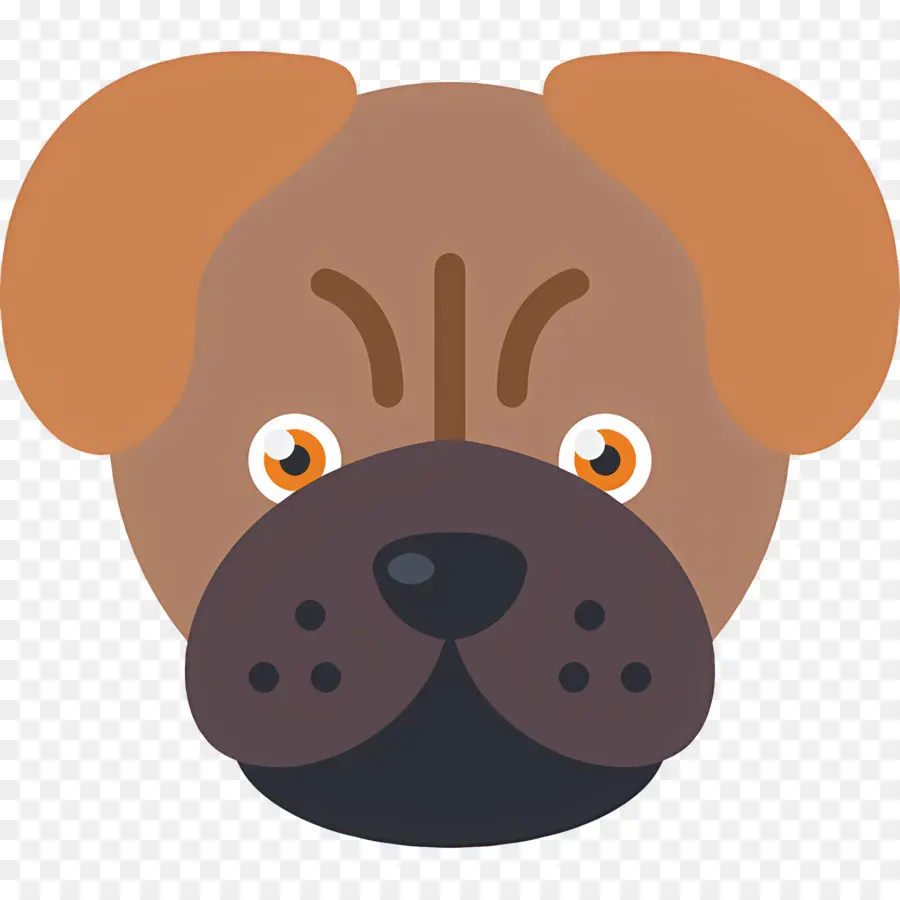 Köpek Emojisi，Köpek Yüzü PNG