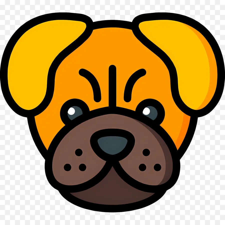 Köpek Emojisi，Köpek Yüzü PNG