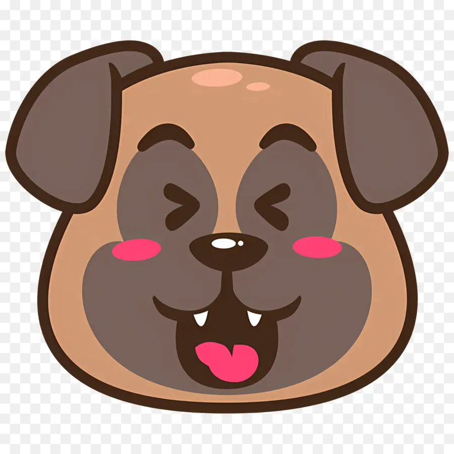 Köpek Emojisi，Köpek Yüzü PNG