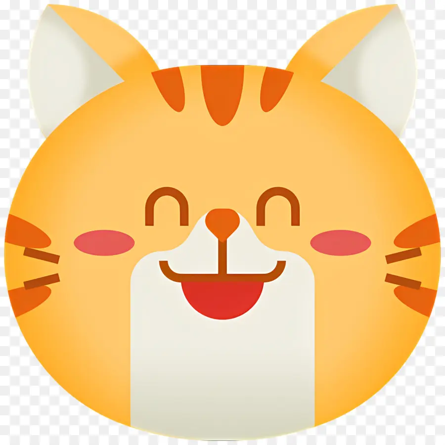 Kedi Emojisi，Mutlu Kedi PNG