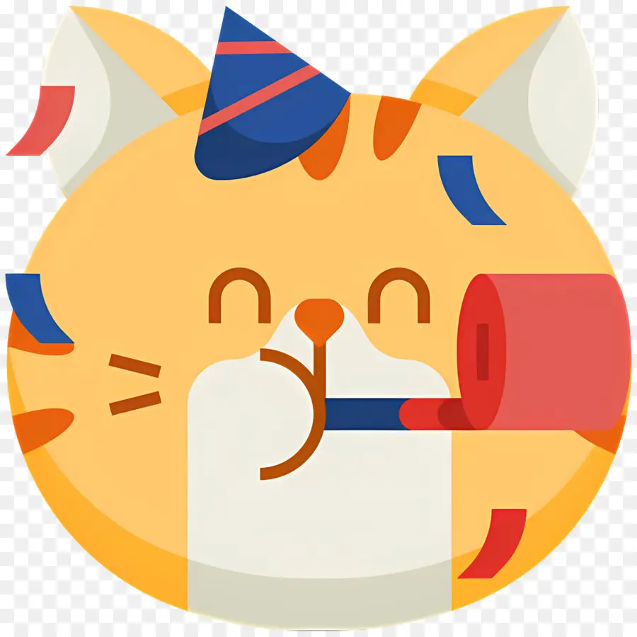 Kedi Emojisi，Parti Kedisi PNG