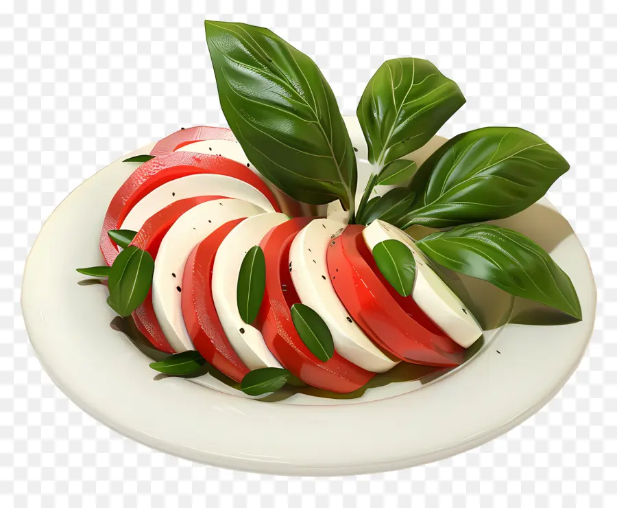 Caprese Salatası，Domates PNG