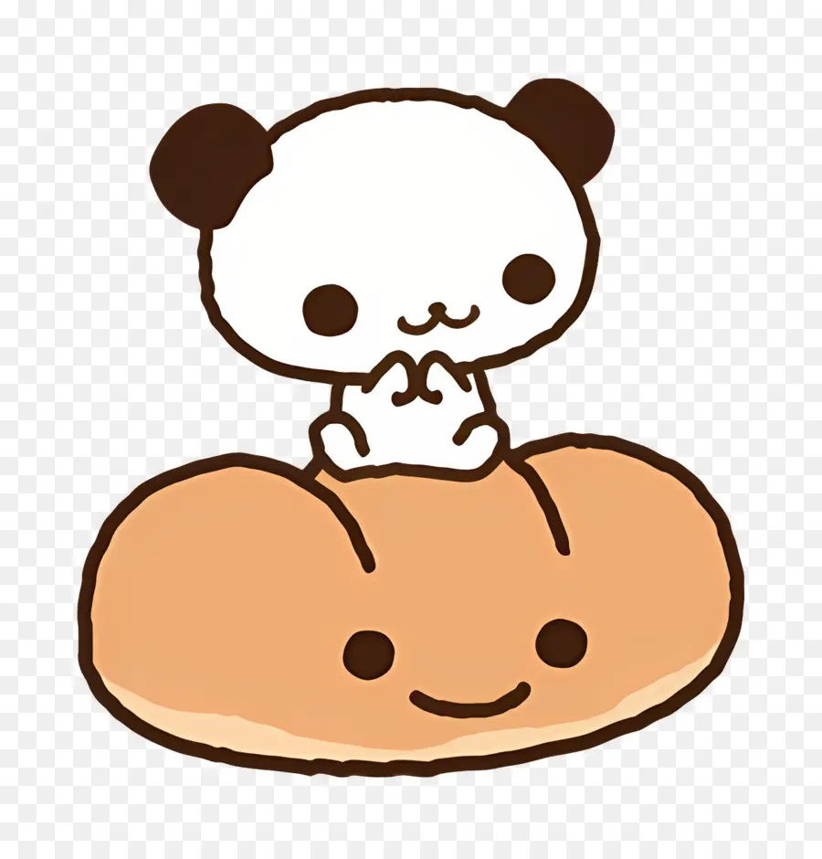 Pankunçi，Ekmek Üzerinde Panda PNG