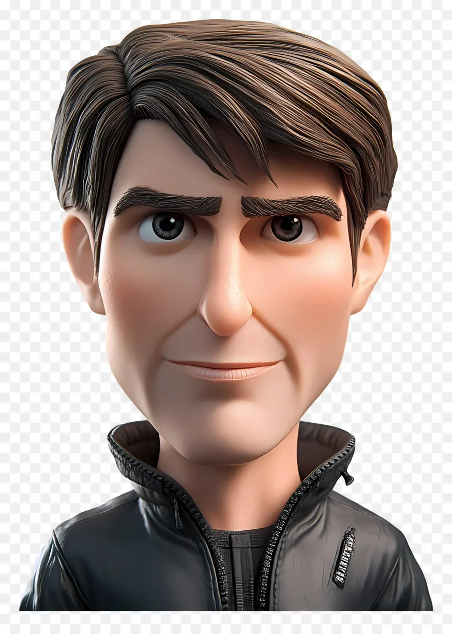 Tom Cruise，Ceketli Adam Animasyonu PNG