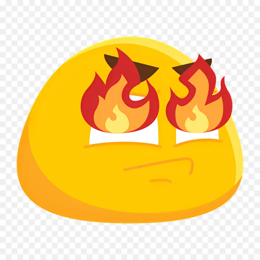 Ateş Emojisi，Kızgın Emoji PNG