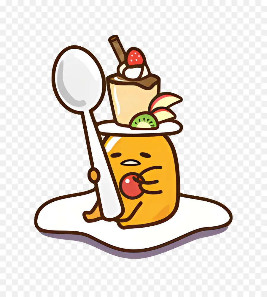 Gudetama，Yumurta Karakteri PNG