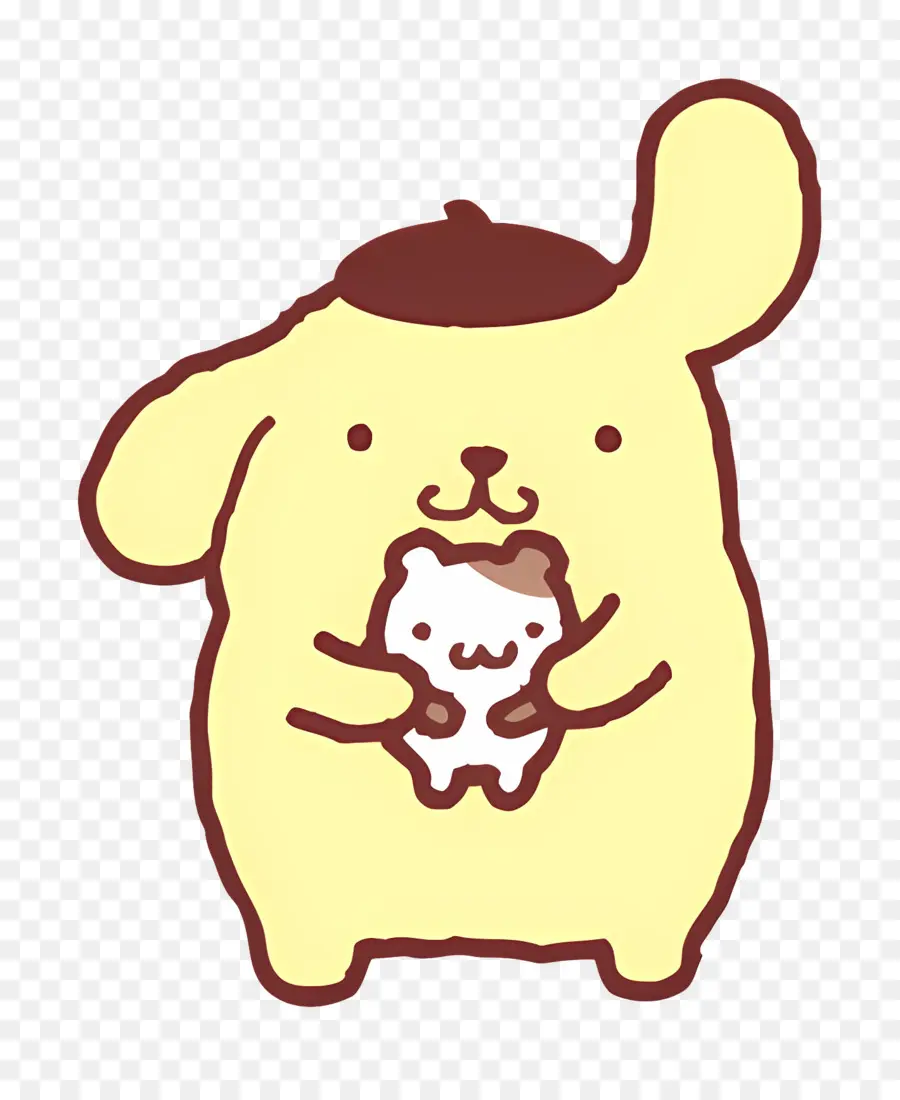 Pompompurin，Sevimli Karakter PNG