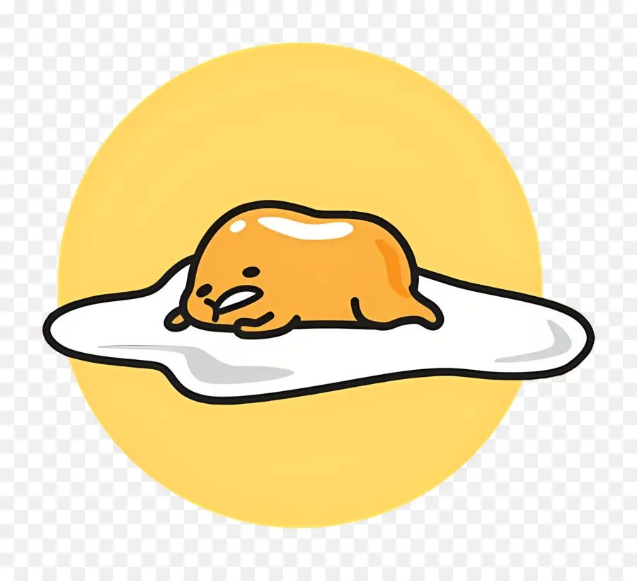 Gudetama，Tembel Yumurta PNG