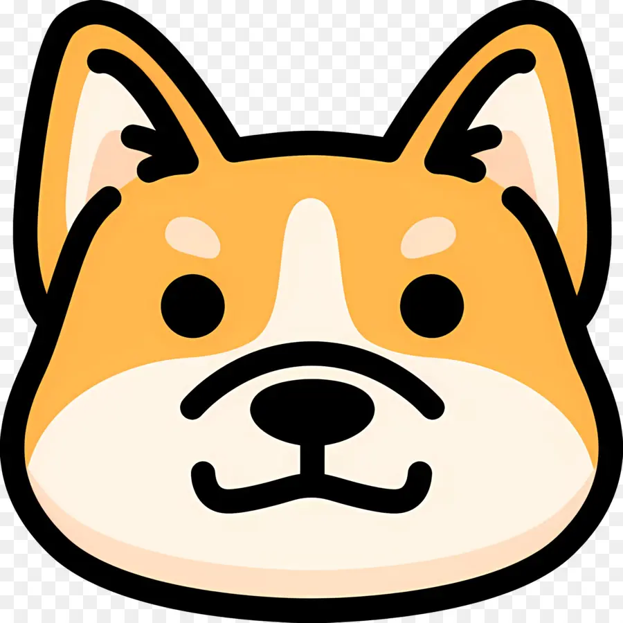 Köpek Emojisi，Şiba Inu PNG