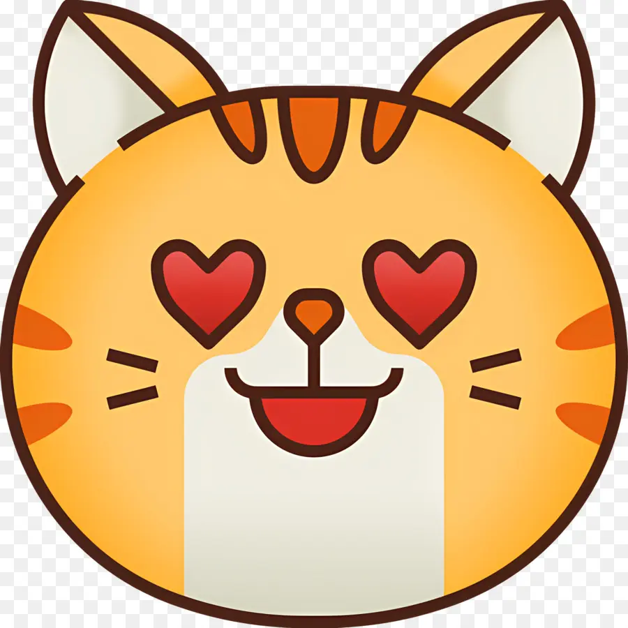 Kedi Emojisi，Mutlu Kedi PNG