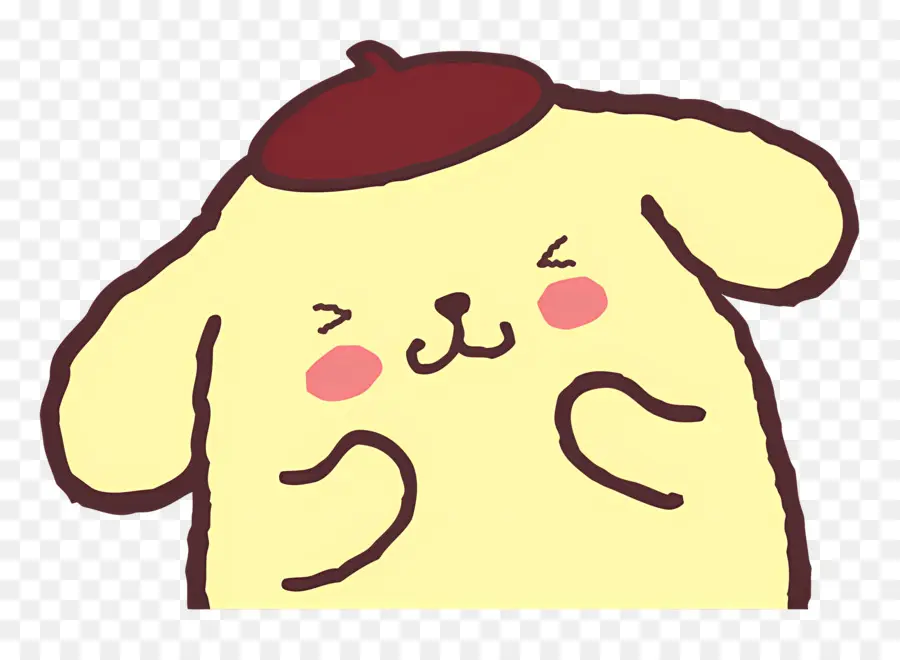 Pompompurin，Sevimli Köpek PNG