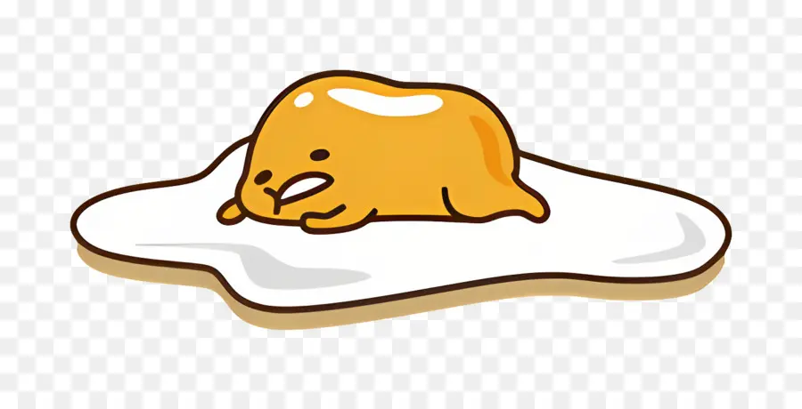 Gudetama，Tembel Yumurta PNG