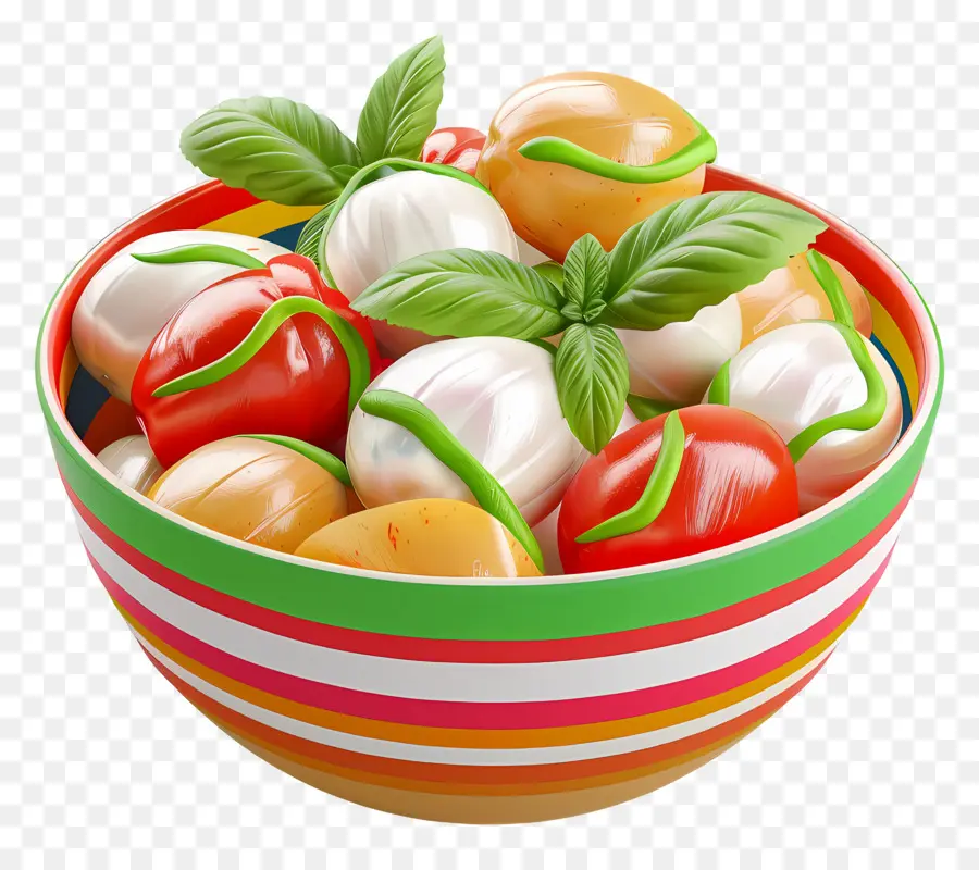 Caprese Salatası，Domates PNG