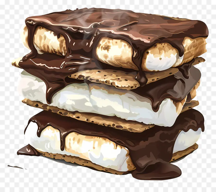 Daha Fazla，S'mores PNG