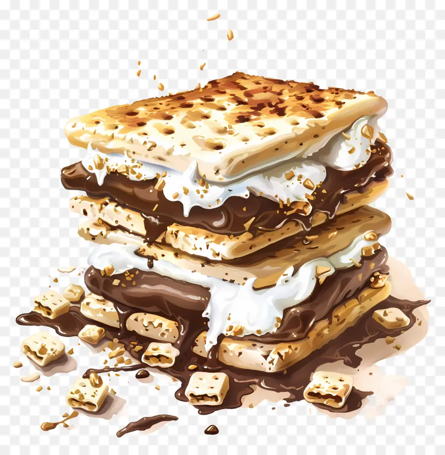 Daha Fazla，S'more'lar PNG