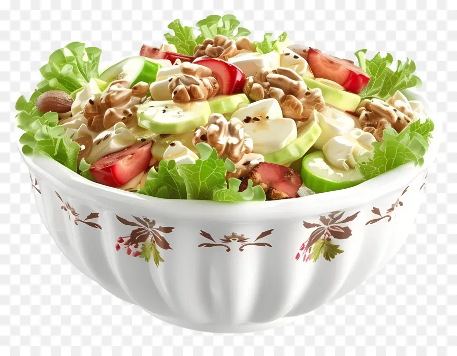 Waldorf Salatası，Meyve Salatası PNG