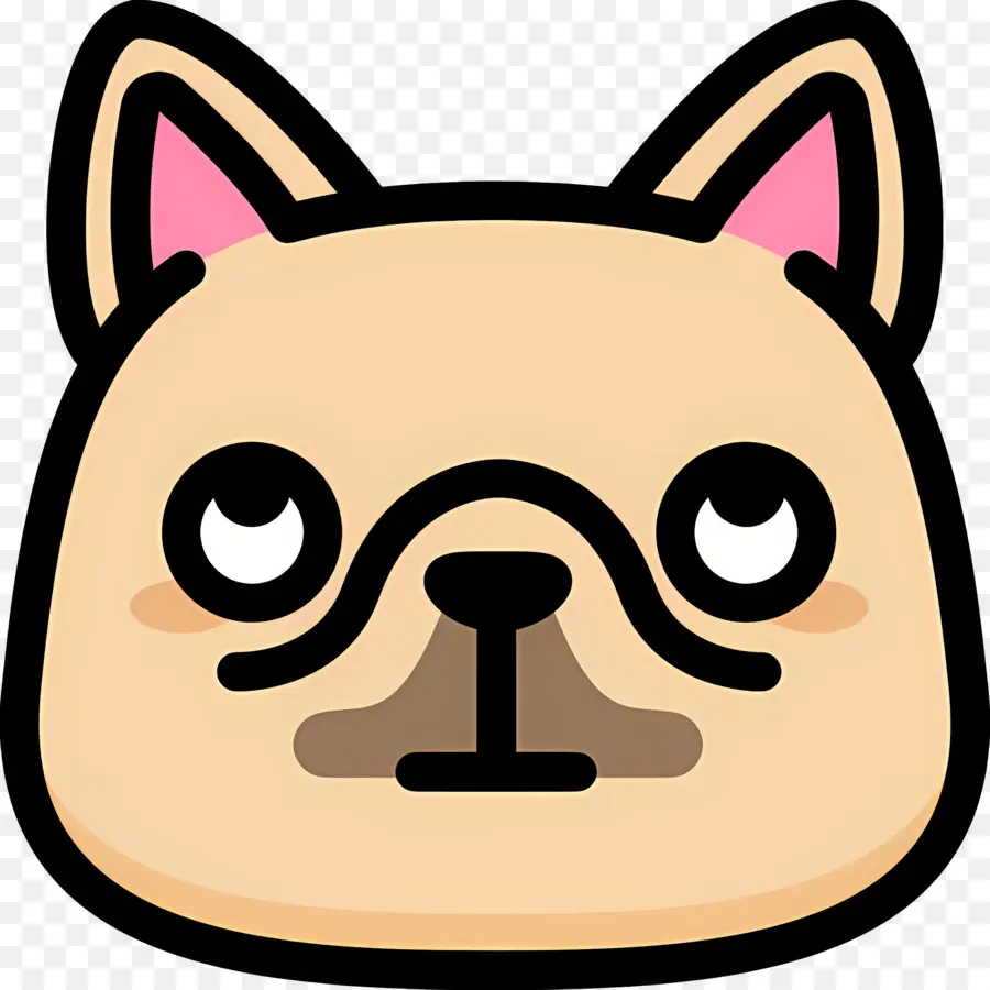 Köpek Emojisi，Köpek Yüzü PNG