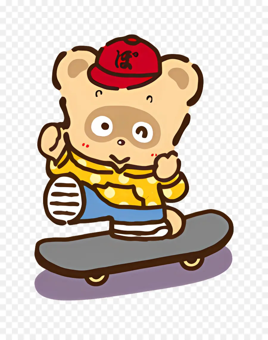 Pokopon，Tanuki Kaykay üzerinde PNG