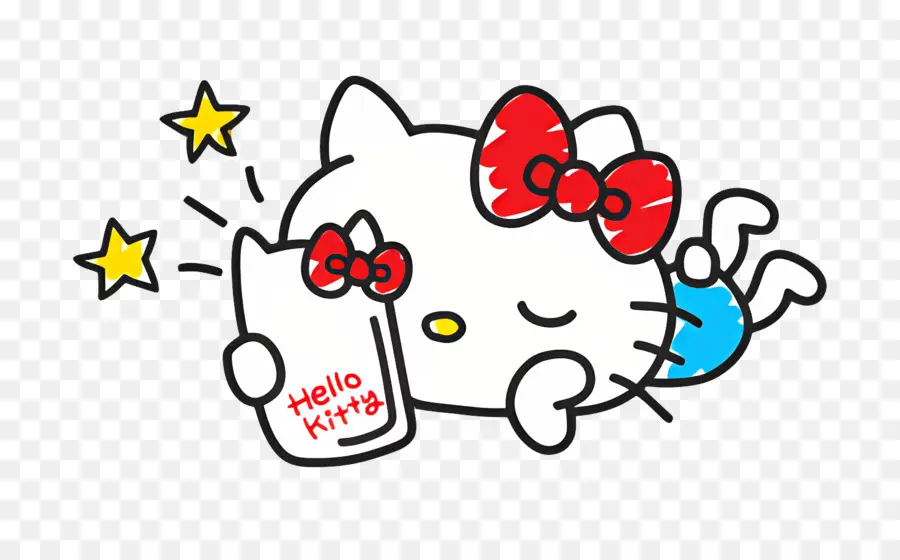 Merhaba Kitty，Hello Kitty Uyuyor PNG