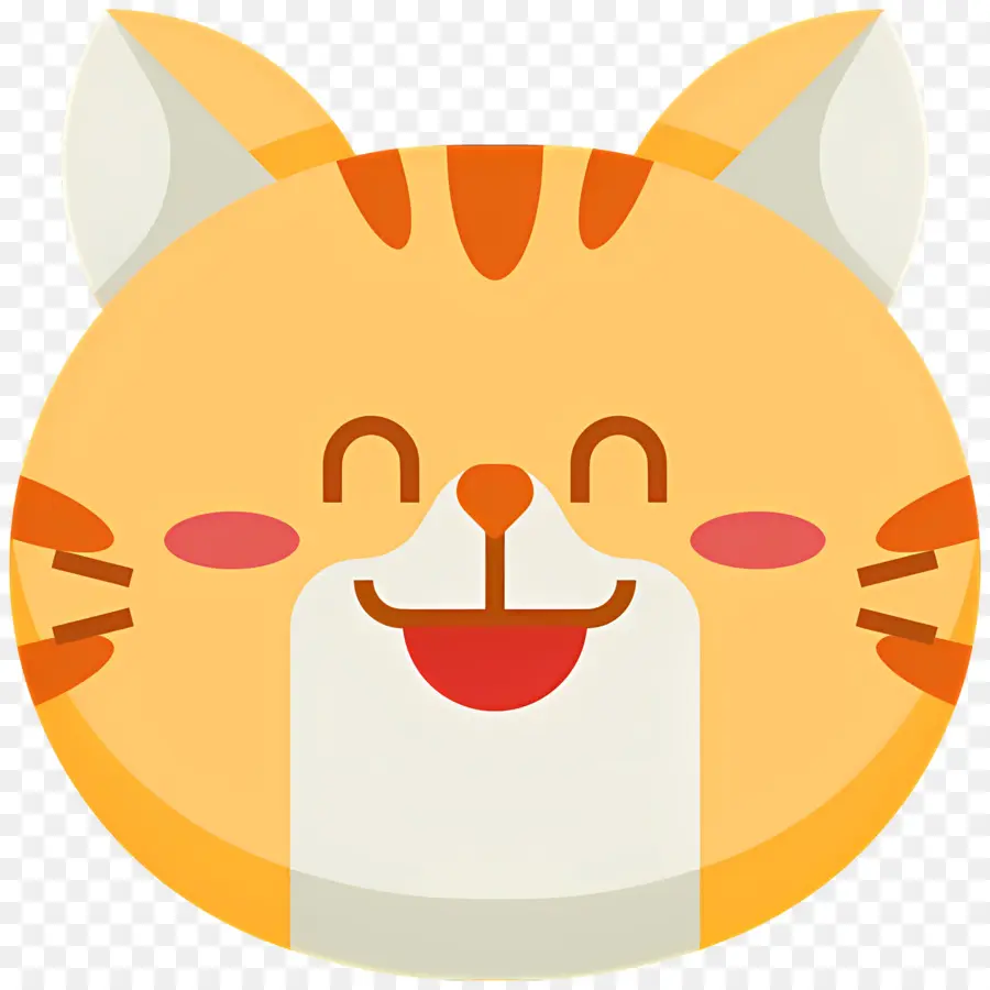 Kedi Emojisi，Mutlu Kedi PNG