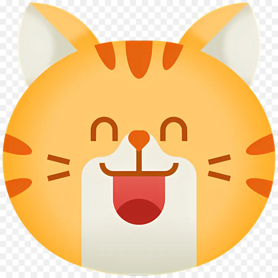 Kedi Emojisi，Mutlu Kedi PNG