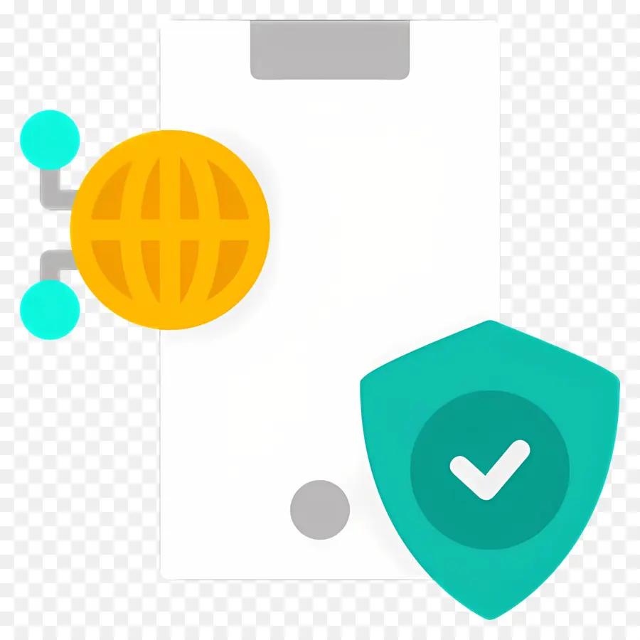Telefon Koruması，Mobil Güvenlik Simgesi PNG