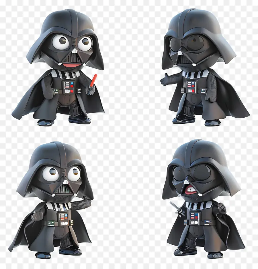 Darth Vader，Siyah Zırhlı çizgi Film Karakteri PNG