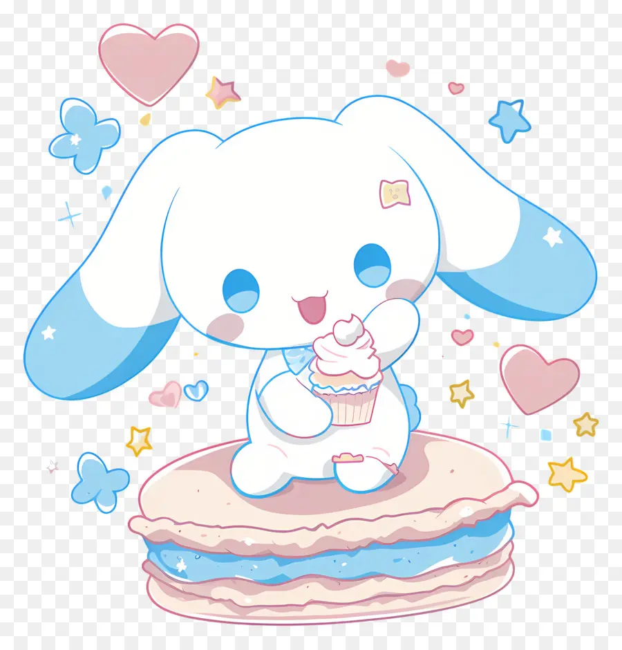 Sevimli Cinnamoroll，Tatlı Ile Sevimli Tavşan PNG