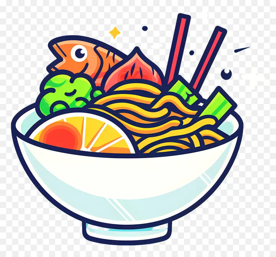 Kase Ramen，Karikatür Erişte Kasesi PNG