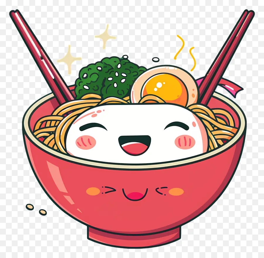 Kase Ramen，Sevimli Erişte Kasesi PNG