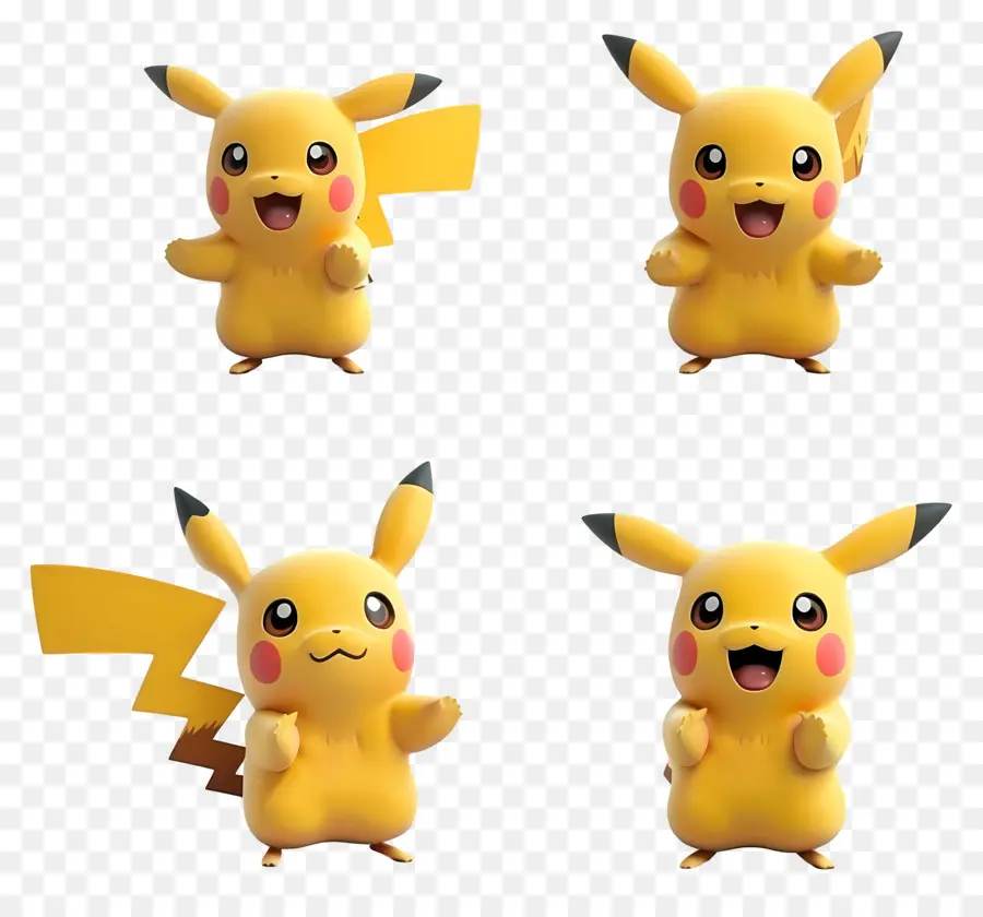 Sevimli Pikachu，Pikaçu PNG