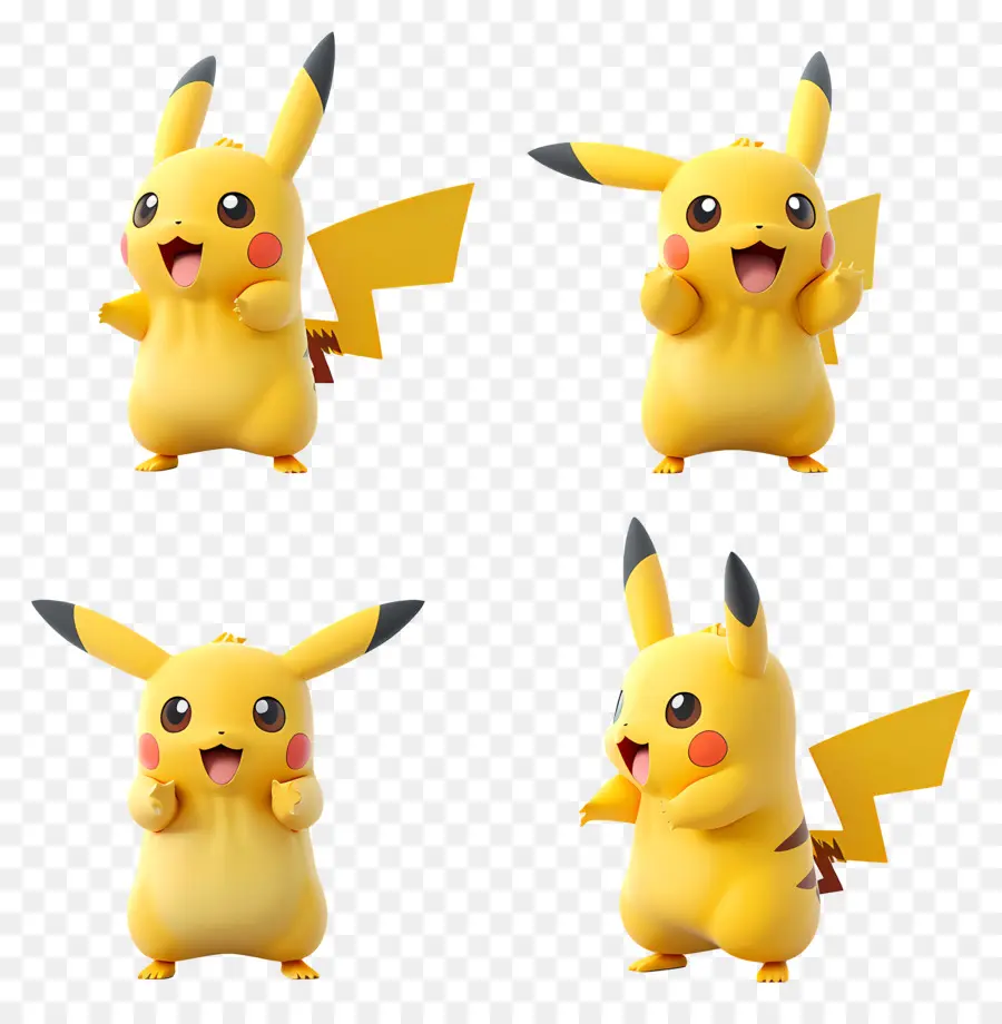 Sevimli Pikachu，Pikaçu PNG