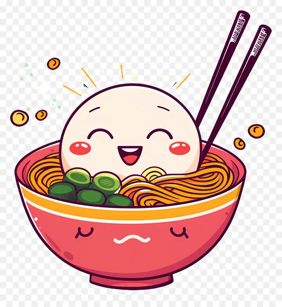 Kase Ramen，Sevimli Erişte Kasesi PNG