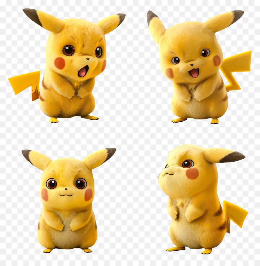 Sevimli Pikachu，Pikaçu PNG