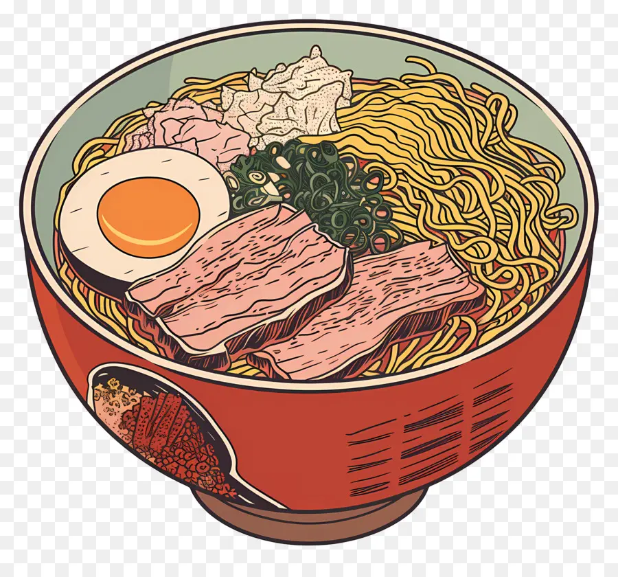 Ramen Kasesi，Geleneksel Ramen Kasesi PNG