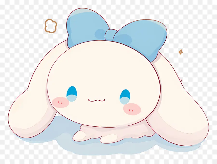 Cinnamoroll Uyuyor，Yaylı Sevimli Karakter PNG