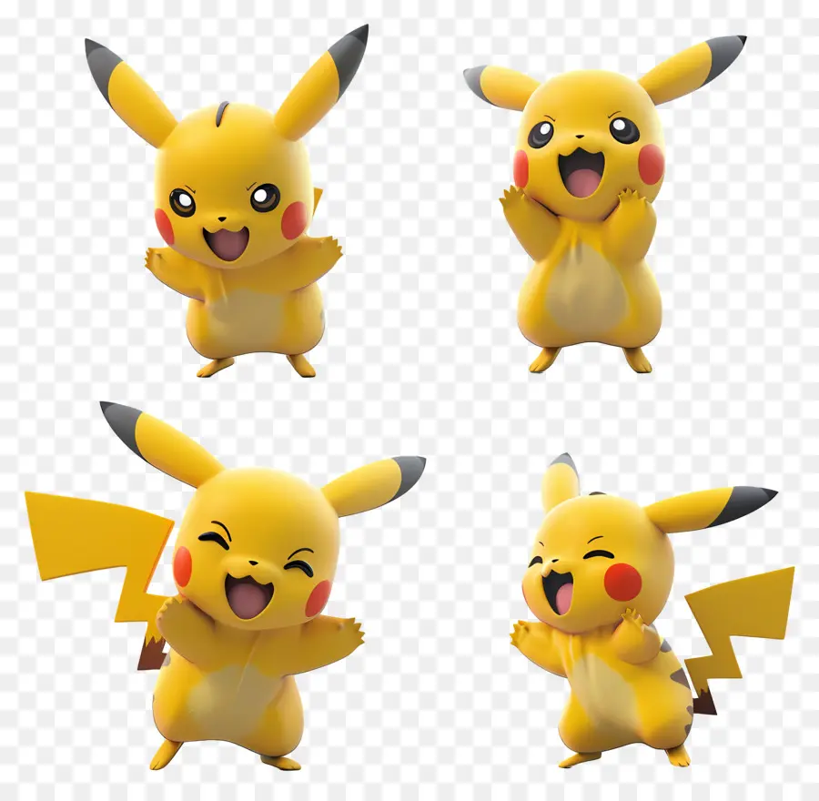 Sevimli Pikachu，Pikaçu PNG