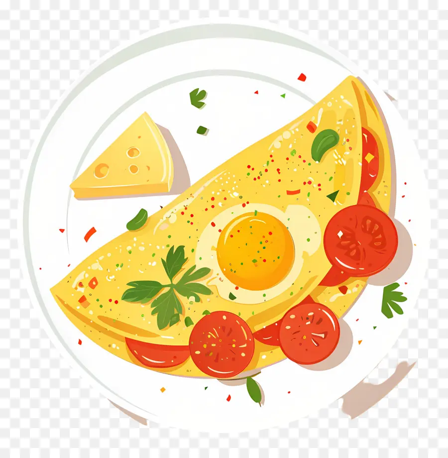 İspanyol Omleti，Omlet PNG