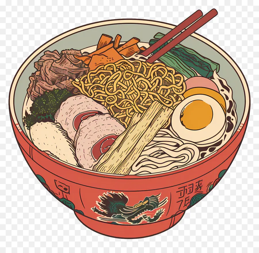 Ramen Kasesi，Geleneksel Ramen Kasesi PNG