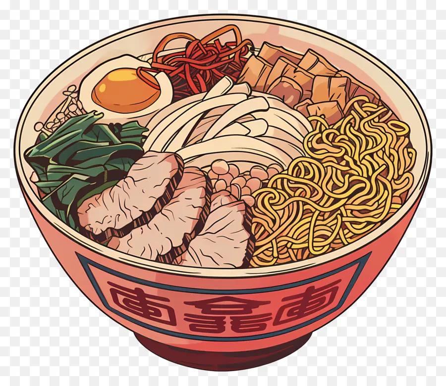 Kase Ramen，Geleneksel Ramen Kasesi PNG