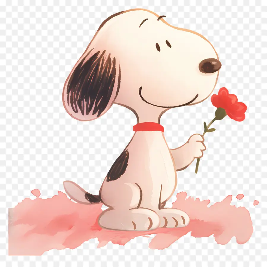 Snoopy，Karikatür Köpek çiçek PNG