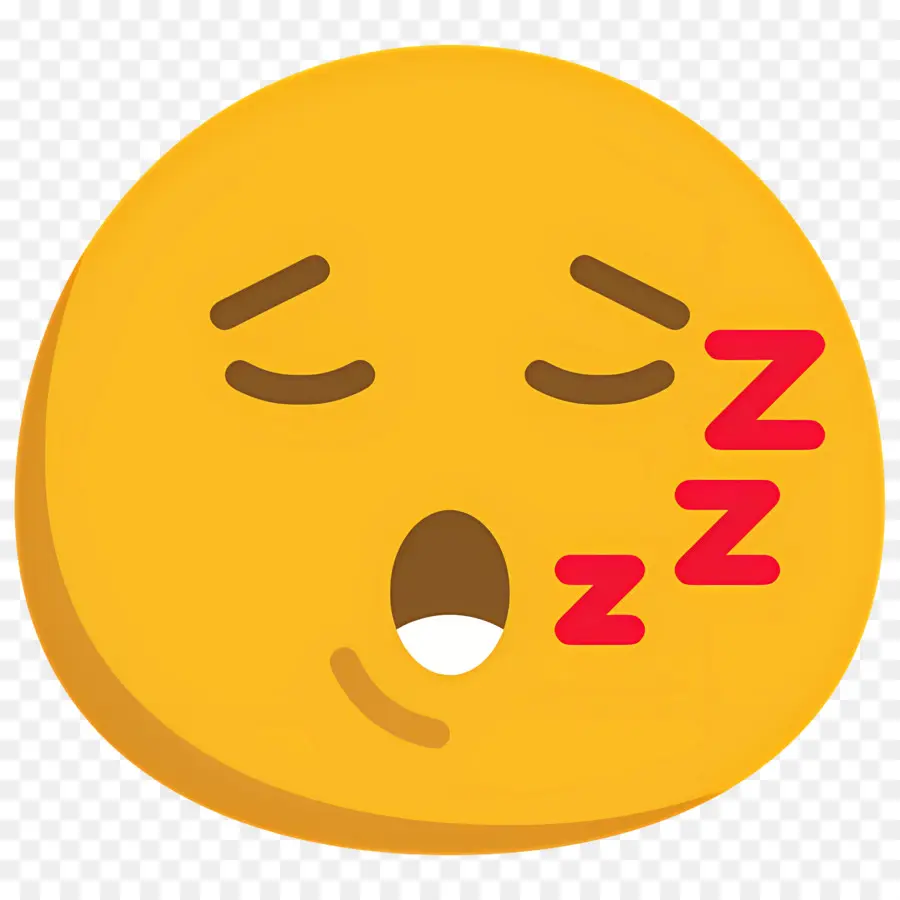 Uyu Zzz，Uyuyan Emoji PNG