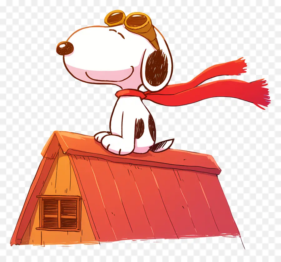 Snoopy，Çatıdaki Köpek PNG