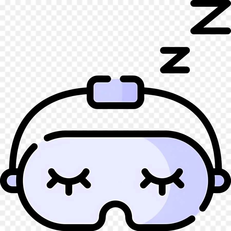 Uyu Zzz，Uyku Maskesi PNG