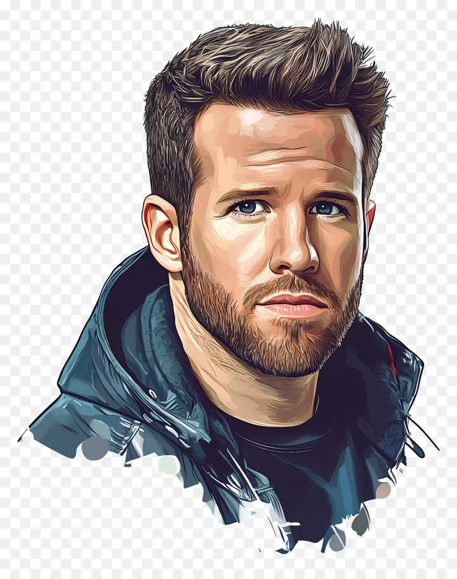 Ryan Reynolds，Resimli Adam PNG