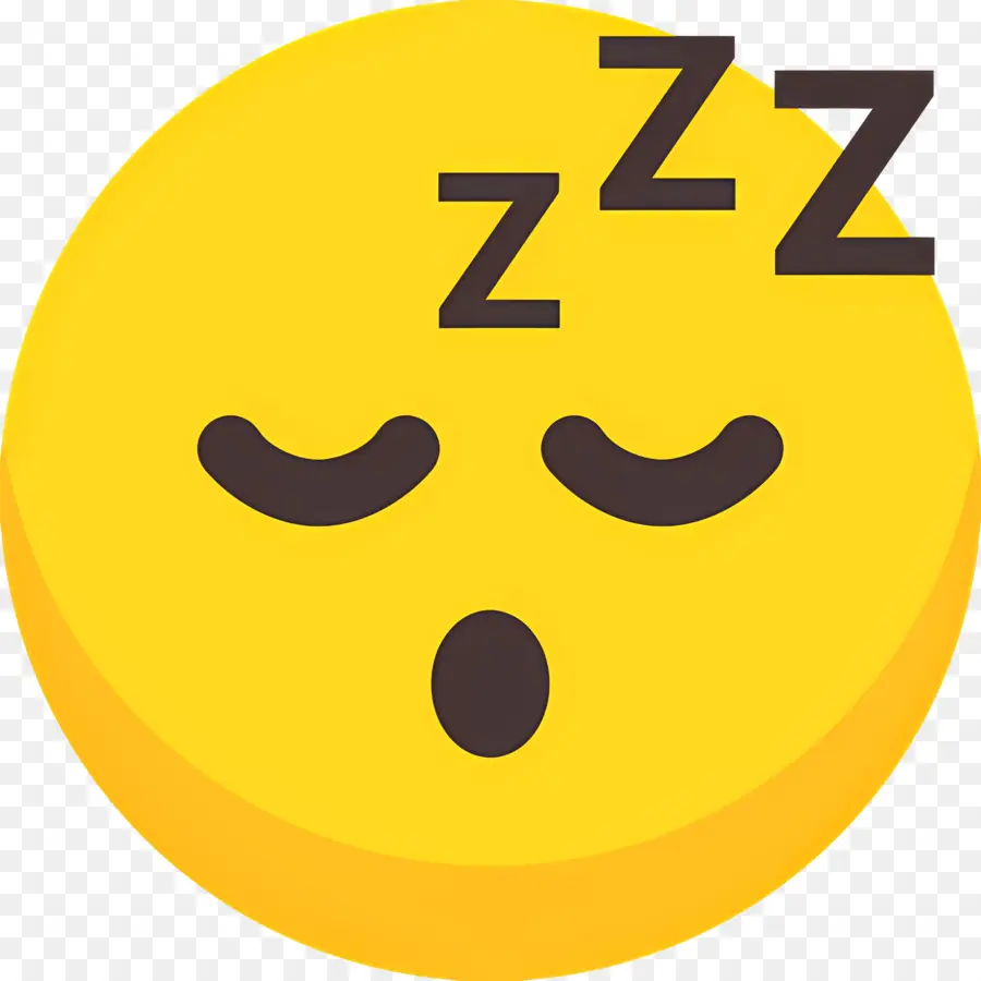 Uyu Zzz，Uyuyan Emoji PNG